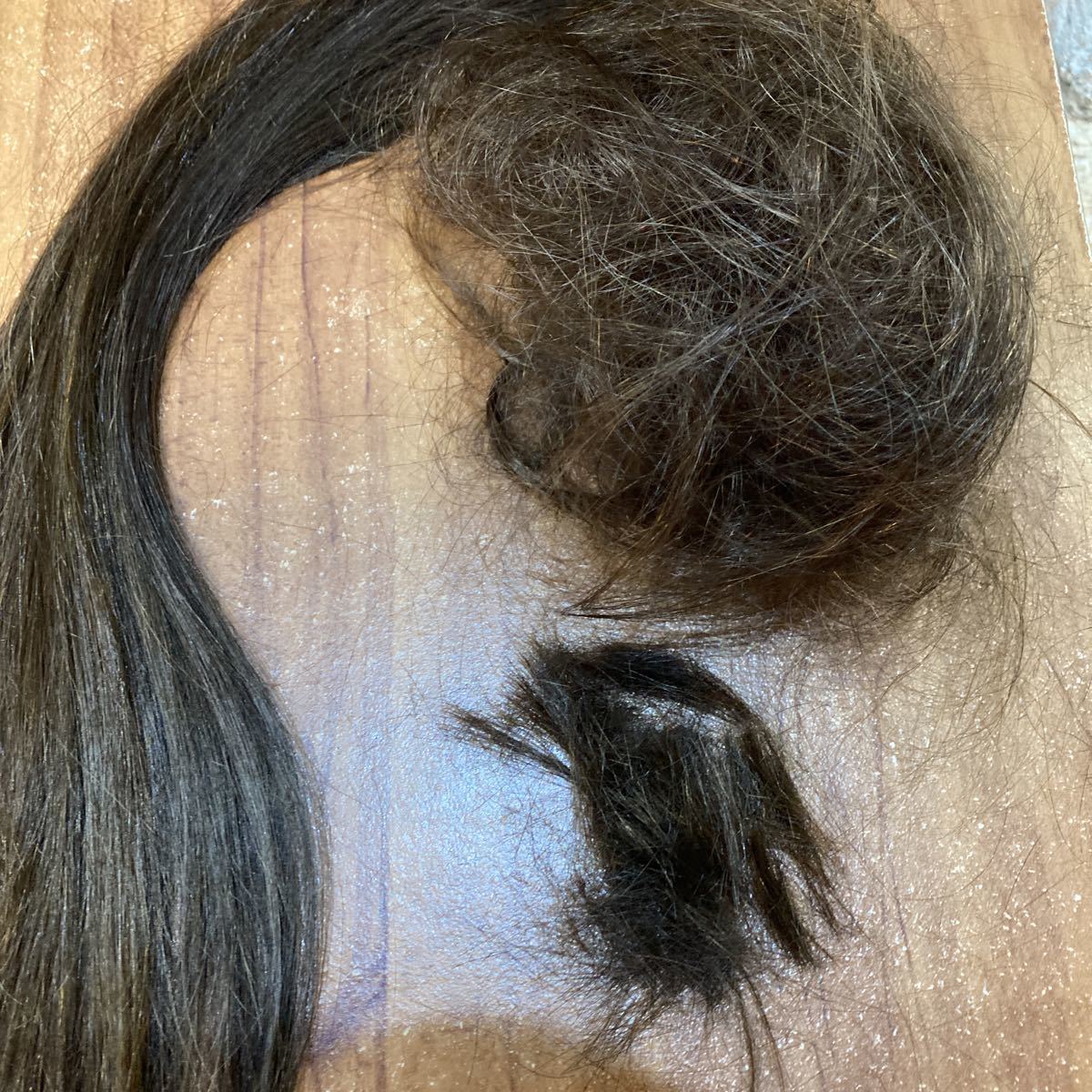 髪束 髪 学生 日本人 ヘアドネーション 3 髪束 ヘアドネーション 髪