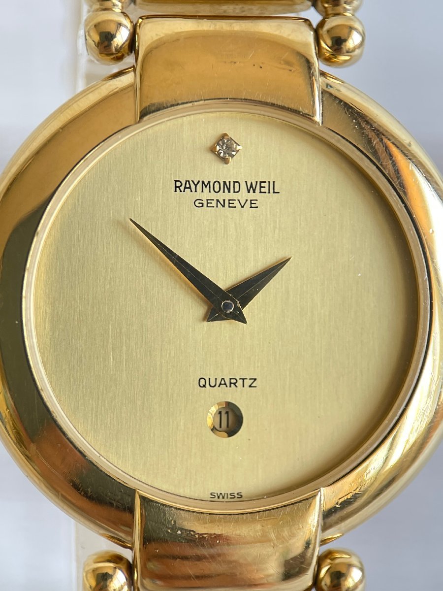 MK0407-90I RAYMOND WEIL GENEVE QUARTZ 5352 腕時計 レイモンドウェル 