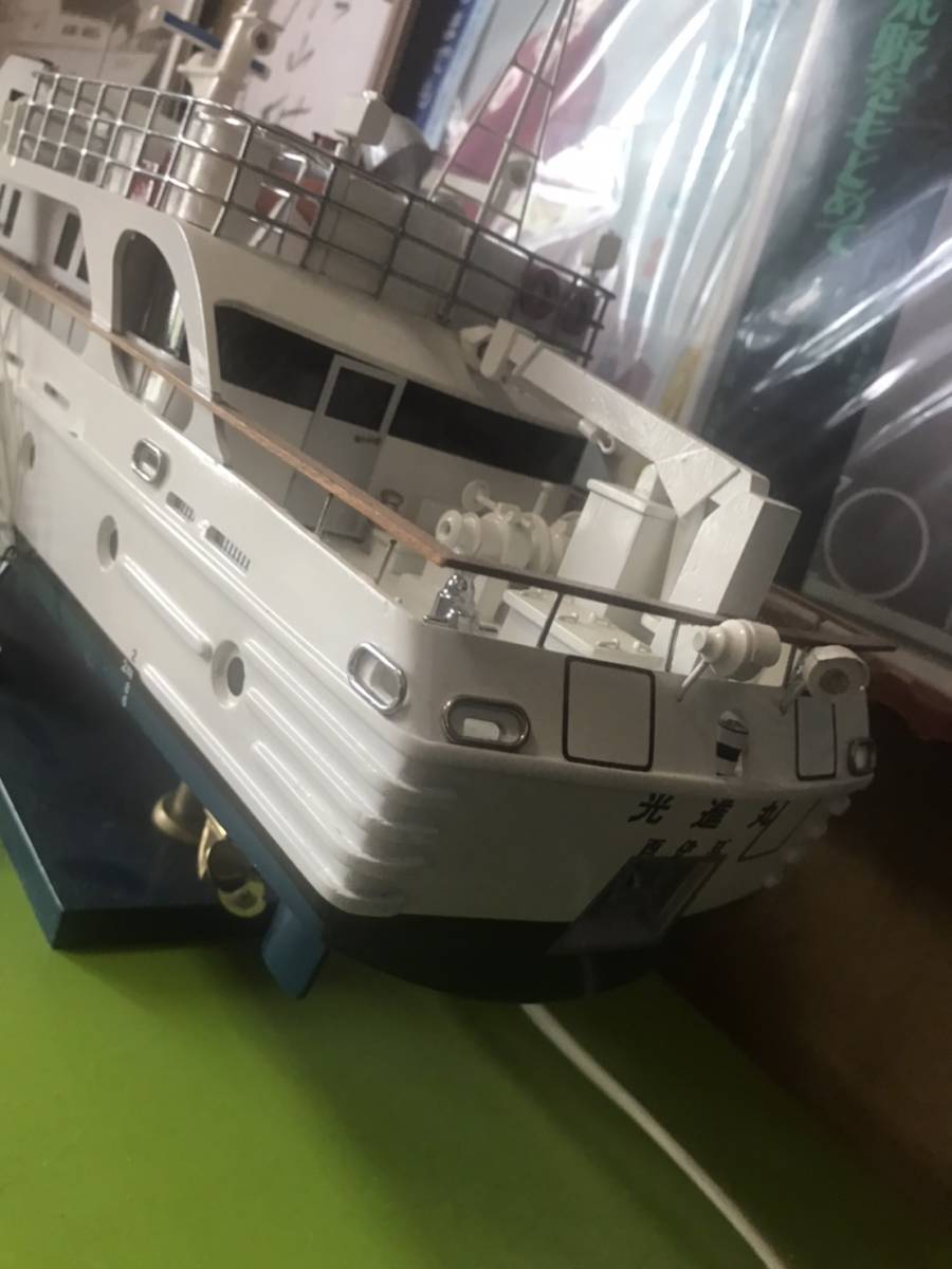 加山雄三・光進丸Ⅲ 精密木造オーダーメイド模型　1/27 全長70センチ　製作費30万円