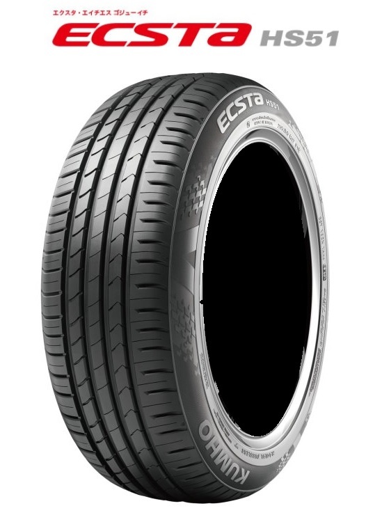ECSTA HS51 74V PREMIUM &amp; 16の通販 在庫品 4本 クムホ エクスタ HS51 165/45R16 KUMHO ECSTA エブリィ インチアップ 送料税込 22，000～