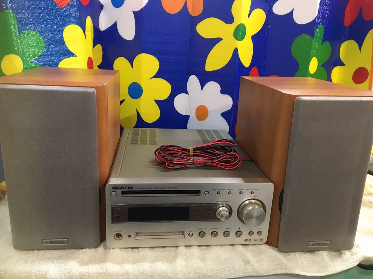 高品質，新品 ジャンク品 KENWOOD ケンウッド システムコンポ R-K700 CD/MD/ラジオ チューナー スピーカーLS-K701&times;２台 品(MDコンポ)｜売買されたオークション情報、yahooの商品情報をアーカイブ公開 - オーク MDコンポ