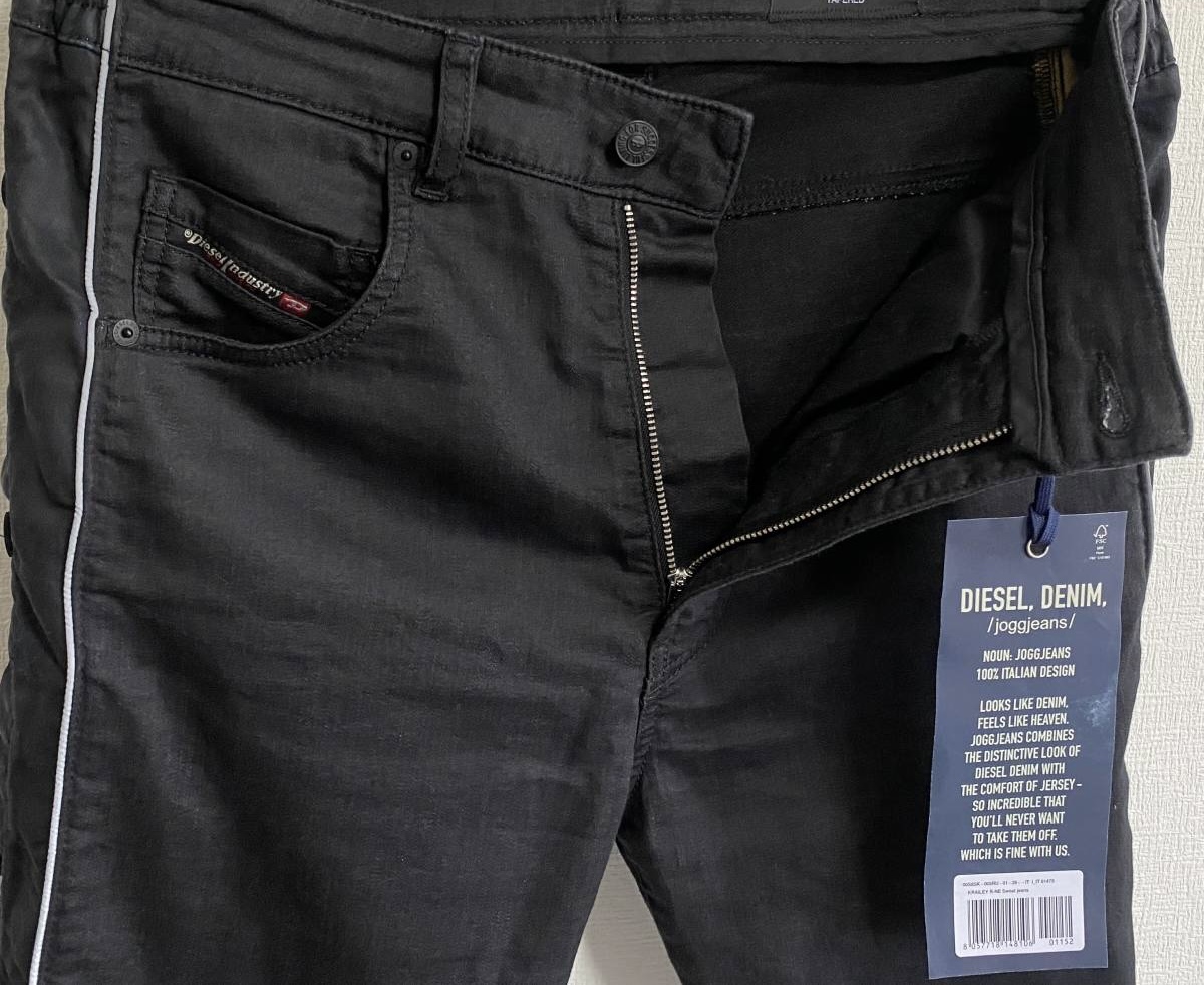 定価71,500円DIESELディーゼルKROOLEY-X-SP3-NE0KAYOjoggジーンズ樹脂 