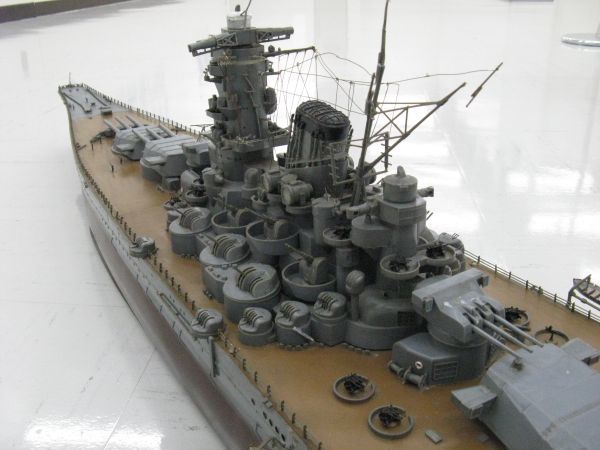 ☆ ニチモ 1/200 日本海軍戦艦 大和 【完成品】 ジャンク ☆ (日本 
