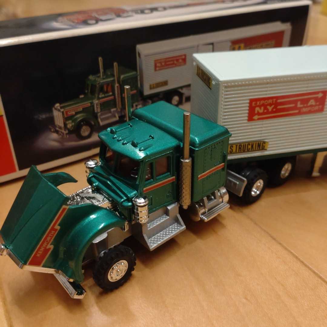 完品 シンセイ ミニパワー 1/64 ケンウォース バントレーラー MINI