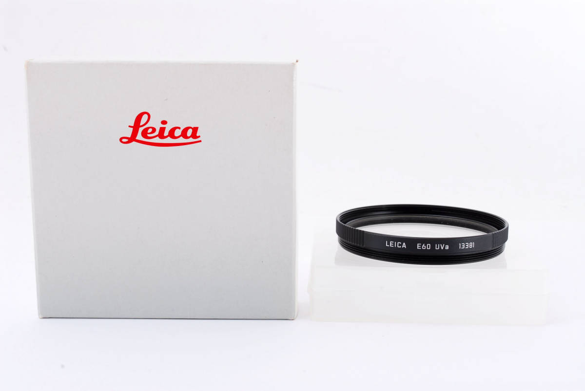☆実用品☆ LEICA ライカ Leitz E60 UVa 13381 フィルター ☆元箱付☆ #