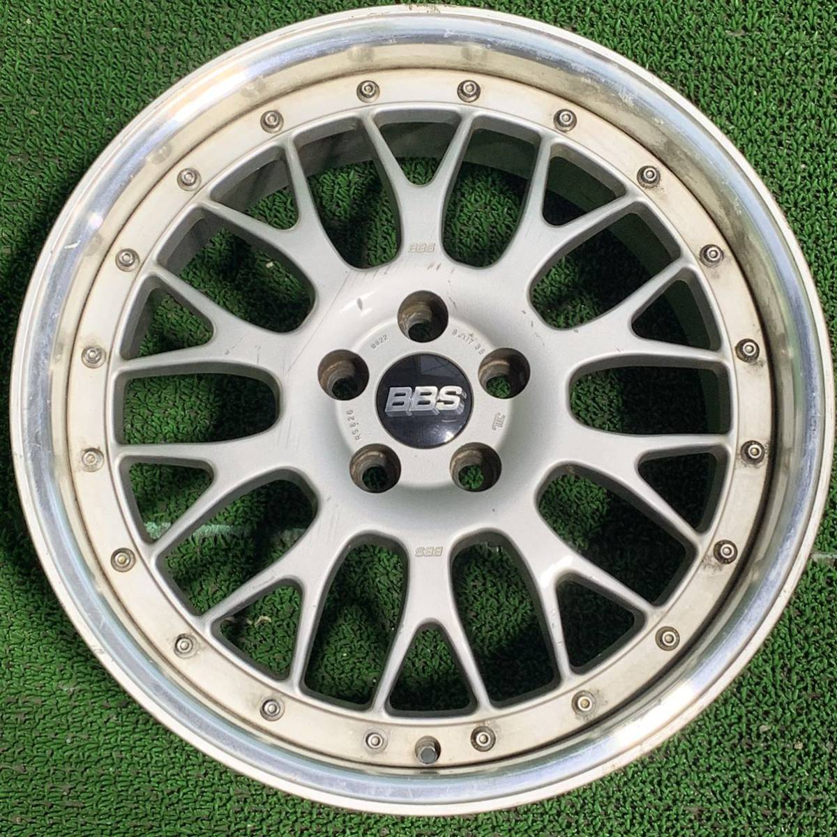 AA 710 ☆BBS RS826 ☆17インチ BBSホイール 8J 5穴 100 +35 ハブ径