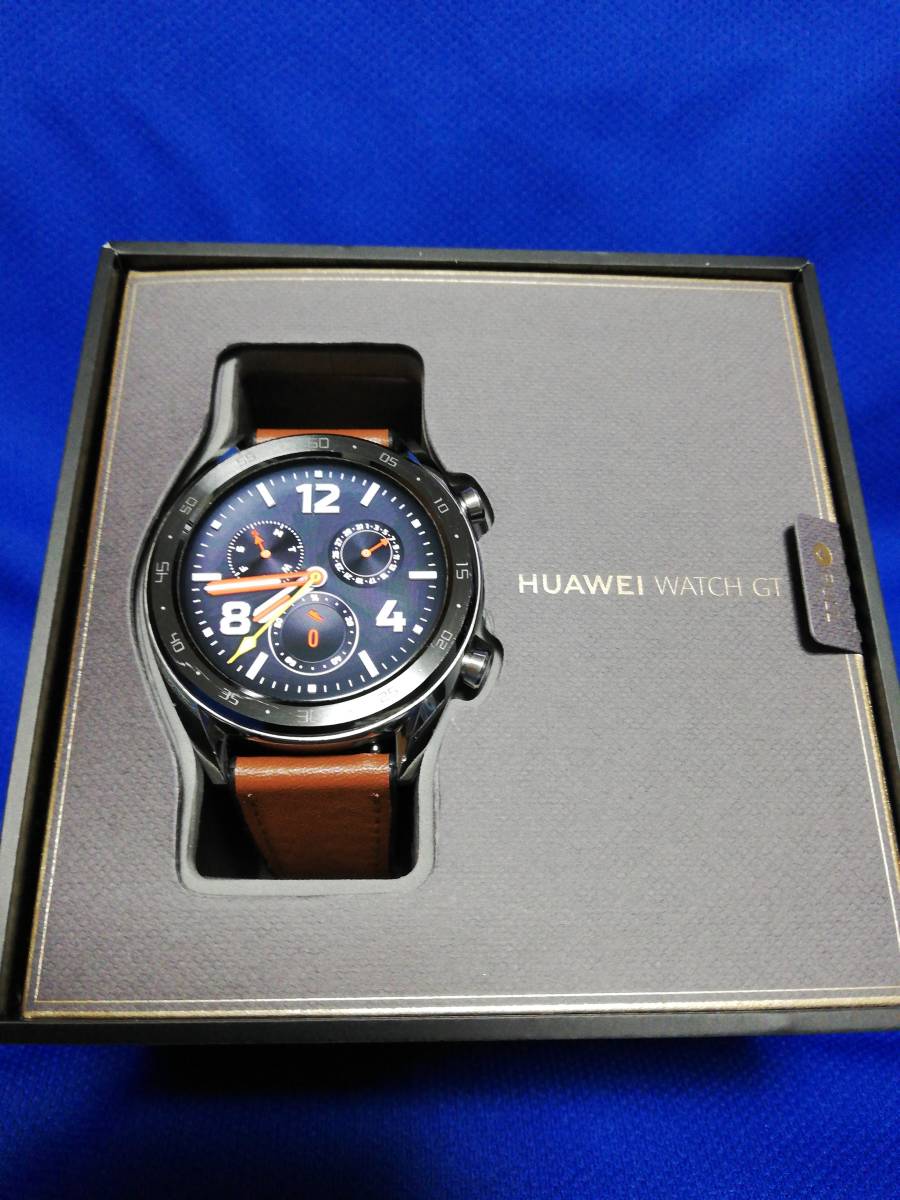 GT バンド 0 シリコンバンド ウォッチ 42mm&frasl;GT HUAWEI WATCH GT (新品バンドに交換済み)