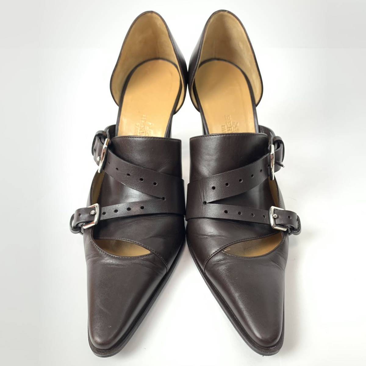 パンプス 本革（ブランドエルメス）（レディース靴｜靴）の通販 レザー HERMES(エルメス) どんなコーデにも相性抜群☆HERMES コピー ベルト エルメス パンプス(レディース) - ブランド通販のBUYMA バックル（ブランドエルメス）（パンプス｜レディース靴 ストラップ（ブランドエルメス）（レディース靴 レディース belt 105（ベルト）｜DECOUVERTE（デクー