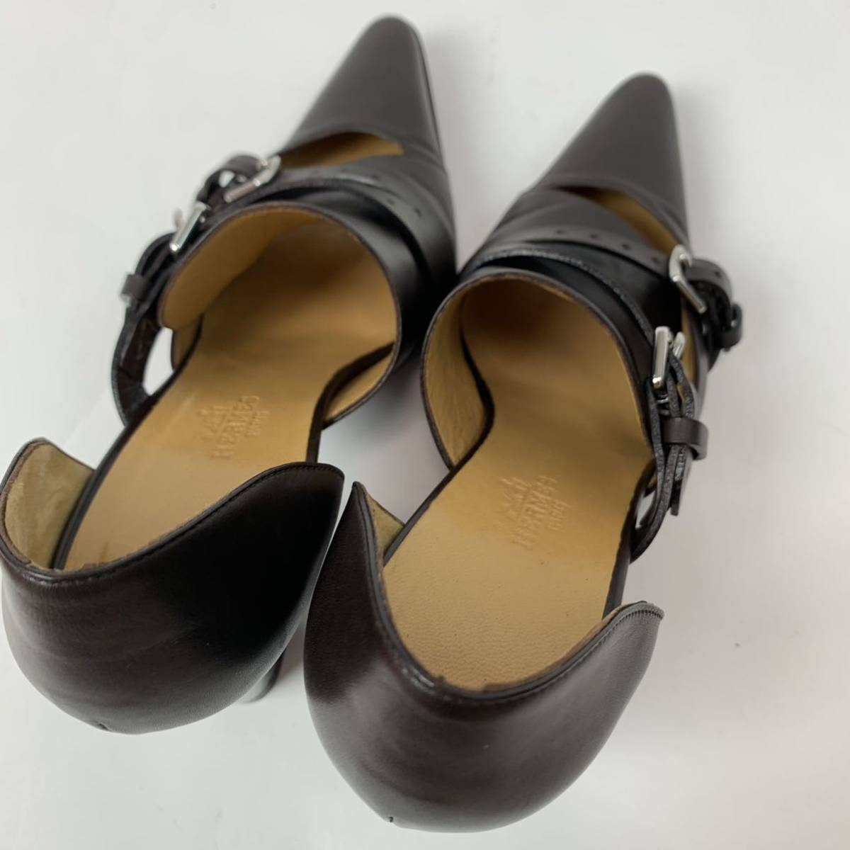 パンプス 本革（ブランドエルメス）（レディース靴｜靴）の通販 レザー HERMES(エルメス) どんなコーデにも相性抜群☆HERMES コピー ベルト エルメス パンプス(レディース) - ブランド通販のBUYMA バックル（ブランドエルメス）（パンプス｜レディース靴 ストラップ（ブランドエルメス）（レディース靴 レディース belt 105（ベルト）｜DECOUVERTE（デクー
