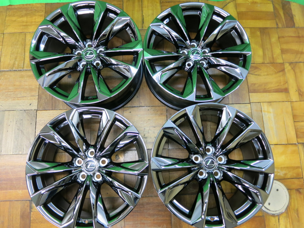 LS500 Fスポーツ 純正 20インチ PCD120 新車外し - 20インチ