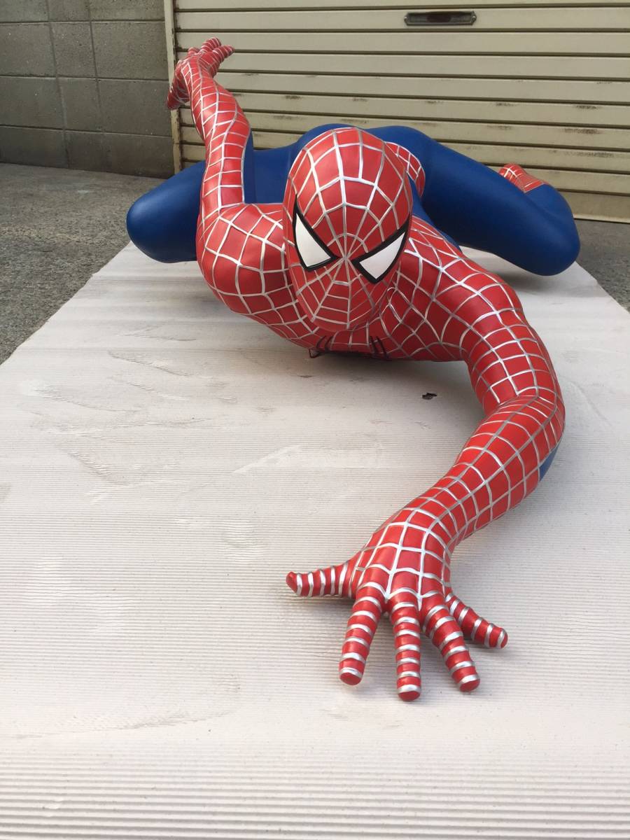 最安値，セール 等身大スパイダーマン ウォールデコレーション 壁掛け フィギュア(スパイダーマン)｜売買されたオークション情報、yahooの商品情報をアーカイブ公開 - オークファン スパイダーマン