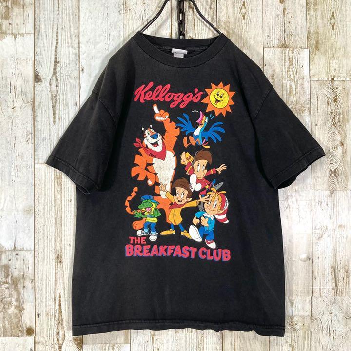 Kellogg's Breakfast Club 企業ヴィンテージTシャツ LKellogg's