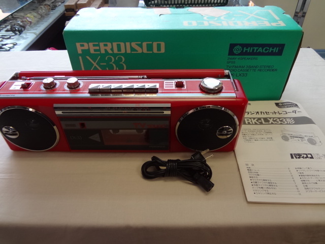 ☆HITACHI/ヒタチ☆ラジカセ☆TRK-LX33☆(ラジカセ)｜売買された