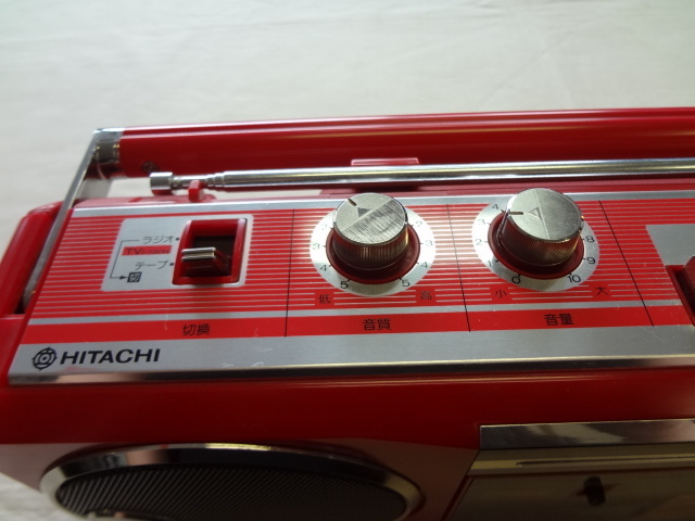 HITACHI ヒタチ ラジカセ アンティーク ☆HITACHI/ヒタチ☆ラジカセ☆TRK-LX33☆(ラジカセ)｜売買された