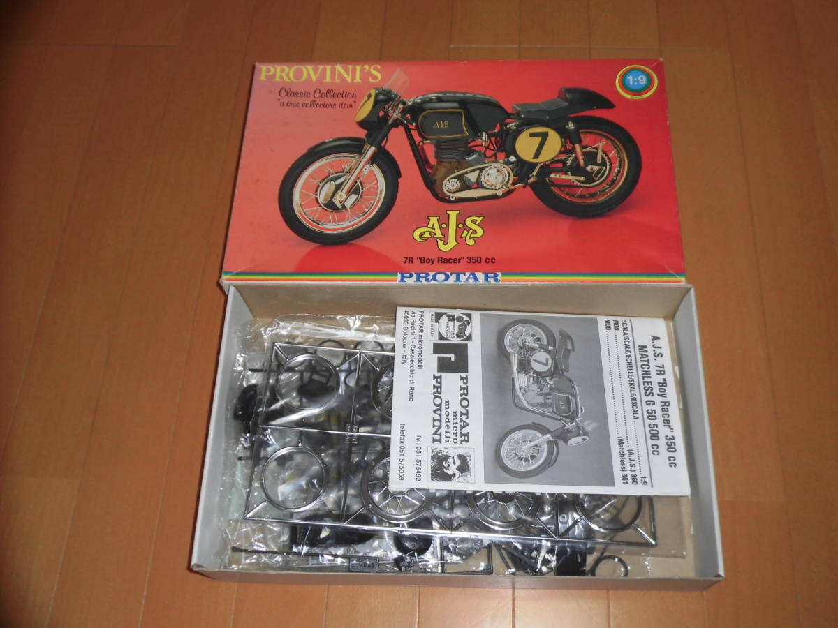 プロター 1/9 A.J.S 7R ”Boy Racer” 350cc 【公式通販】