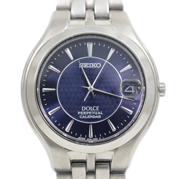 SEIKO セイコー ドルチェ パーペチュアルカレンダー クォーツ メンズ