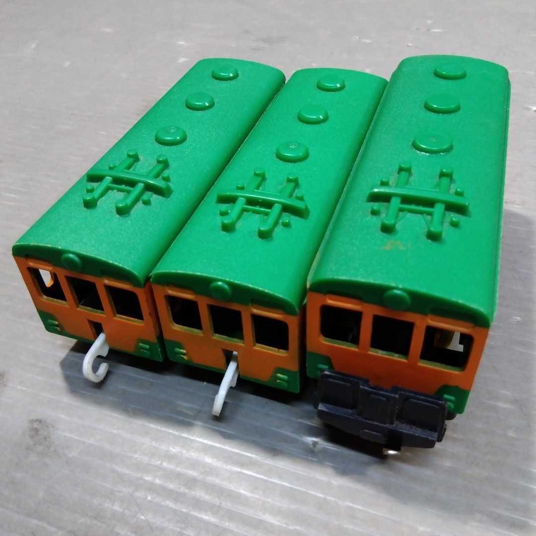 プラレール 日本製 かいそくでんしゃ トミー TOMY 前スイッチ 旧動力 3