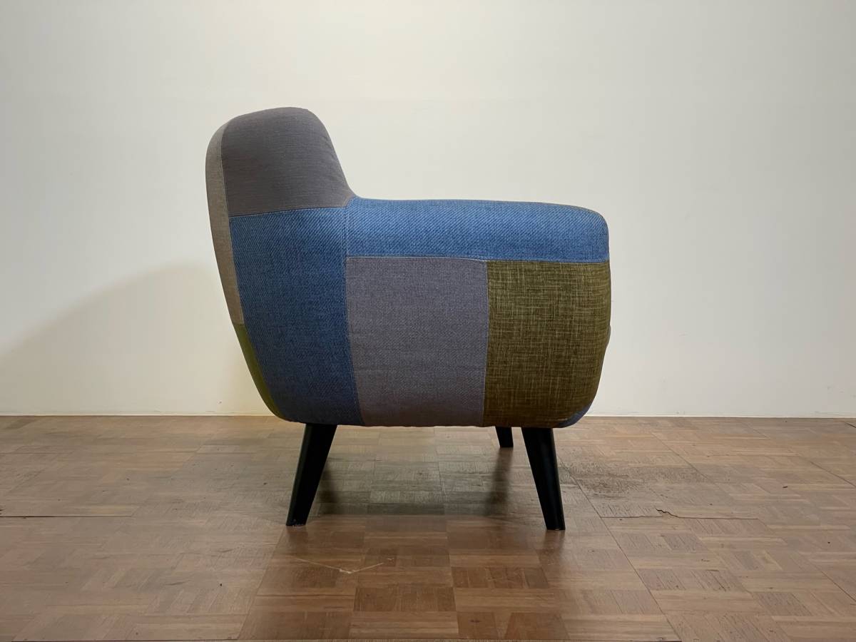 10万 Francfranc NAVIA パッチワークソファ｜フランフラン ナビア 