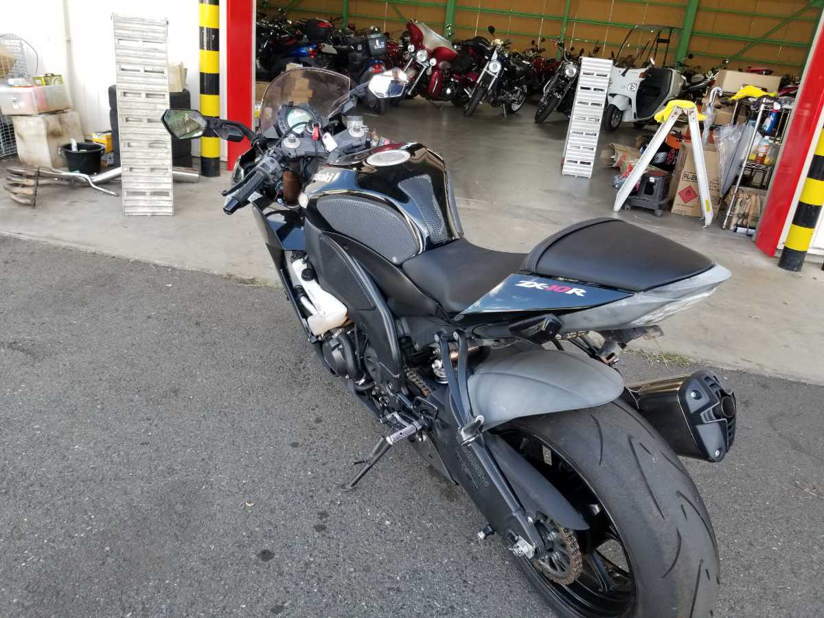 格安 ZX-10R E型 ZXT00E 平成20年式 セル始動 19302km 10R E型