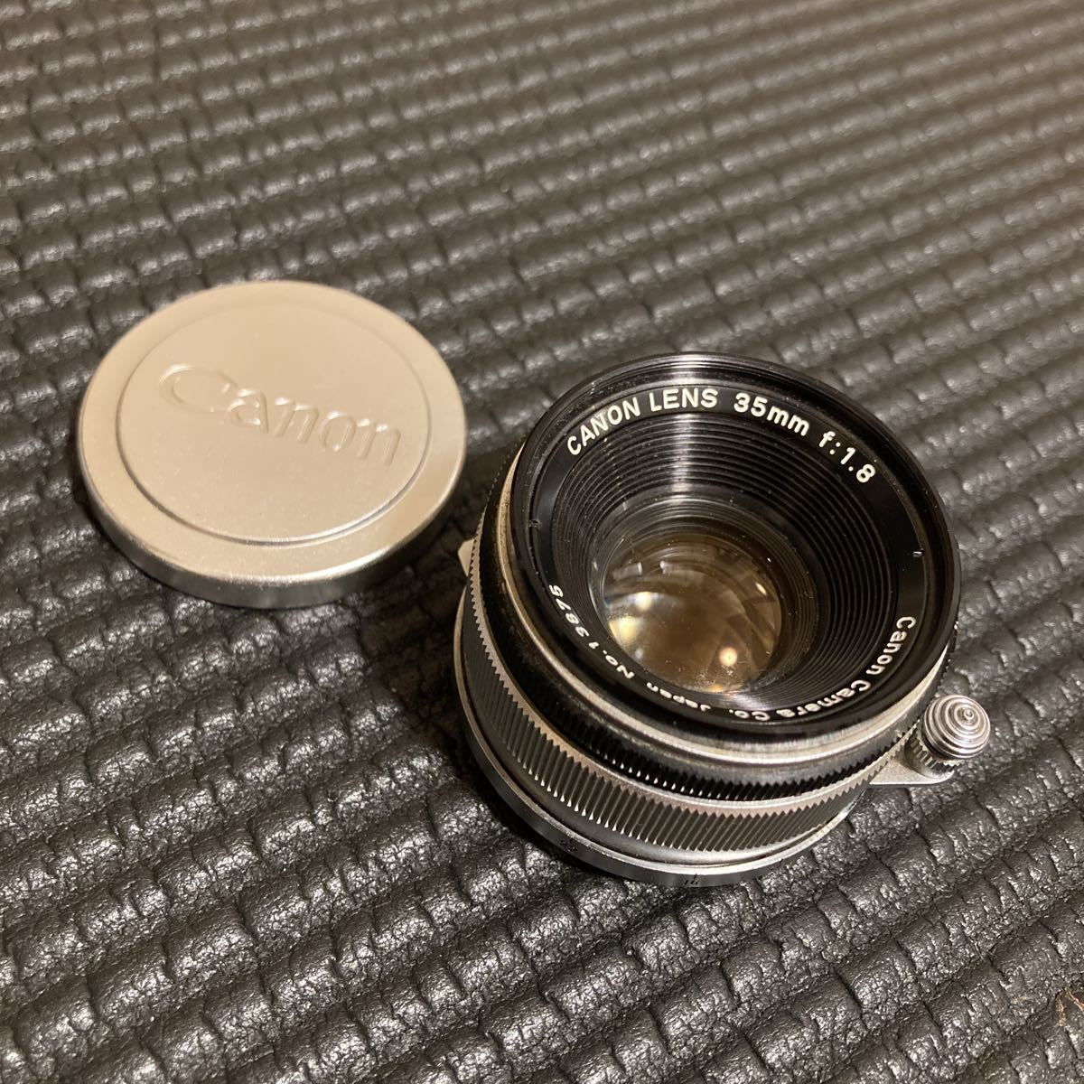 CANON LENS 35mm F1.8 キヤノン 単焦点レンズ キャップ Lマウント L39