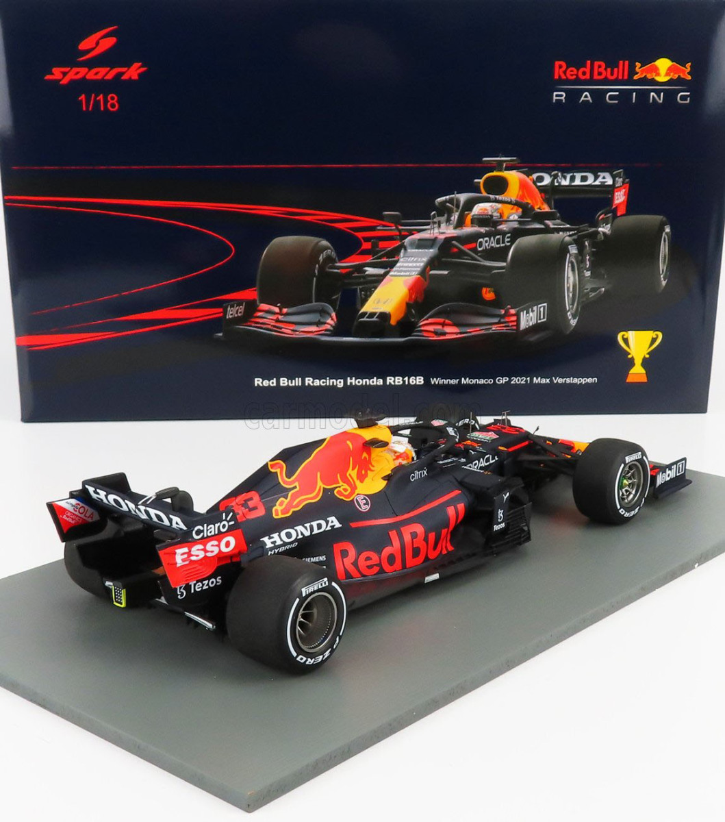 スパーク 1/18 レッドブル ホンダ F1 RB16B #33 フェルスタッペン 2021 