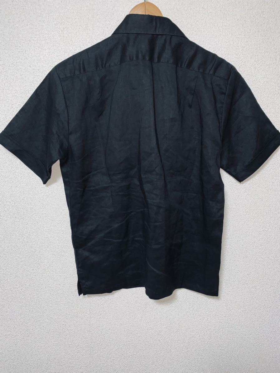 80s メキシコ製　vintage キューバシャツ　ブラック 激レア スペシャル 80'sビンテージ キューバシャツ メキシコ製