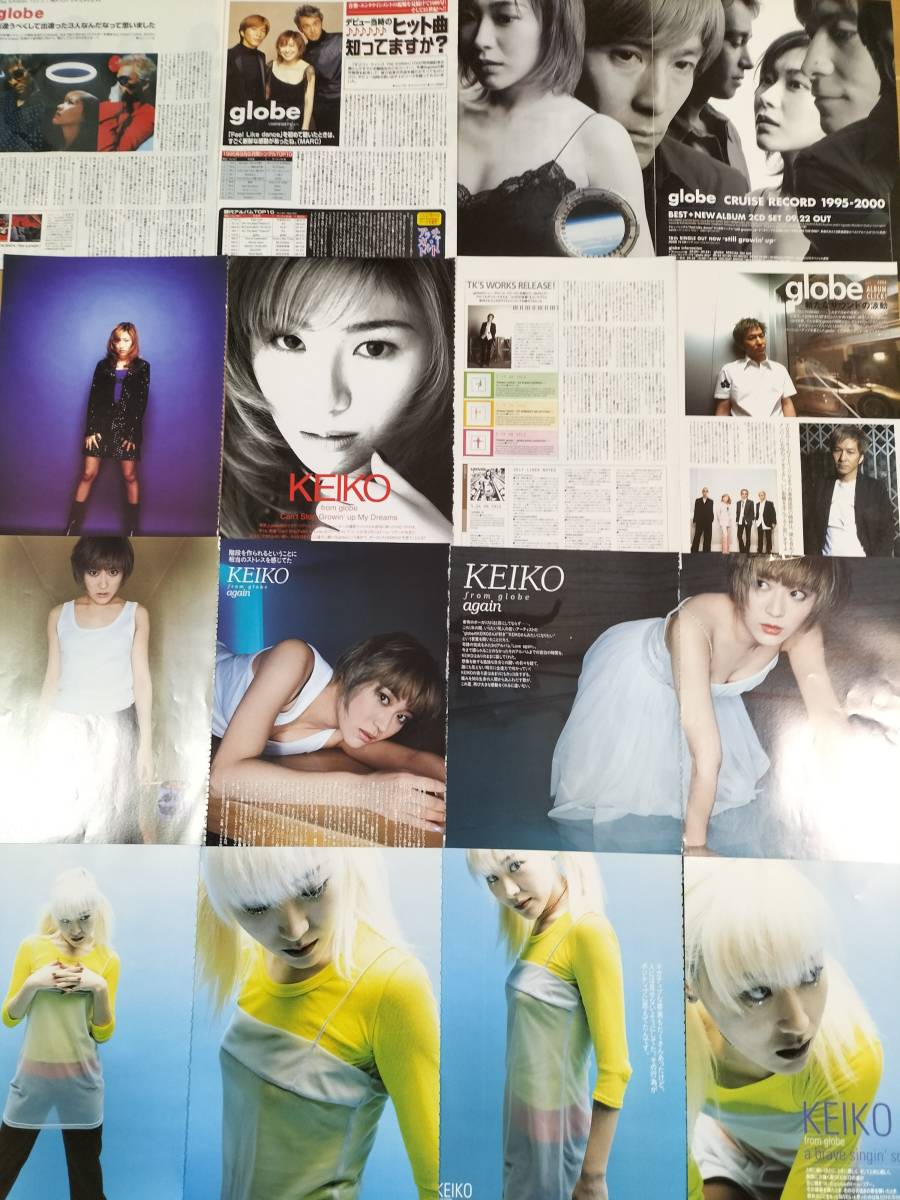 globe 切り抜き80ページ分 小室哲哉KEIKOマーク(ミュージシャン)｜売買 