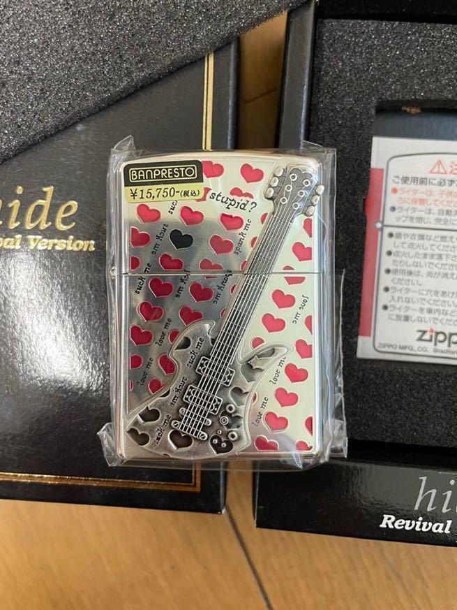 廃盤 激レア hide Revival Version 1 No.2 Guitar ZIPPO 完品 箱付き 