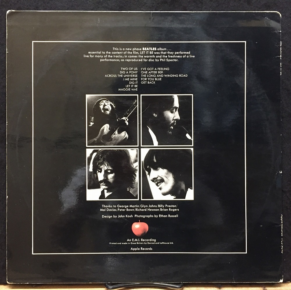 It Let Be Beatles The UK - | Set Box – LP Be' 'Let box Be