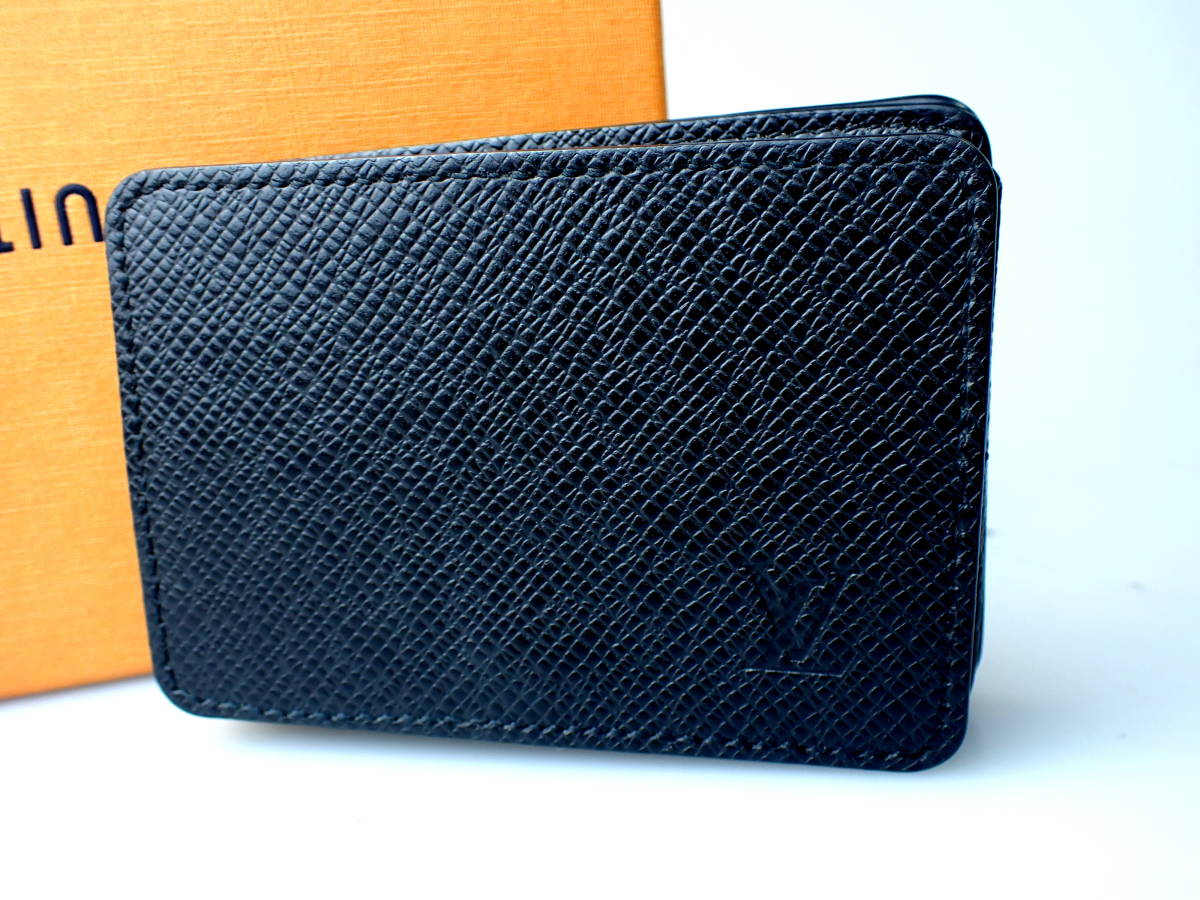 2511B【美品】正規品☆ルイヴィトン☆黒タイガ☆コインパース/新型 