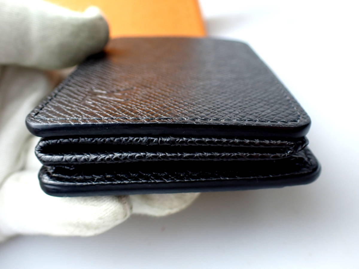 2511B【美品】正規品☆ルイヴィトン☆黒タイガ☆コインパース/新型 