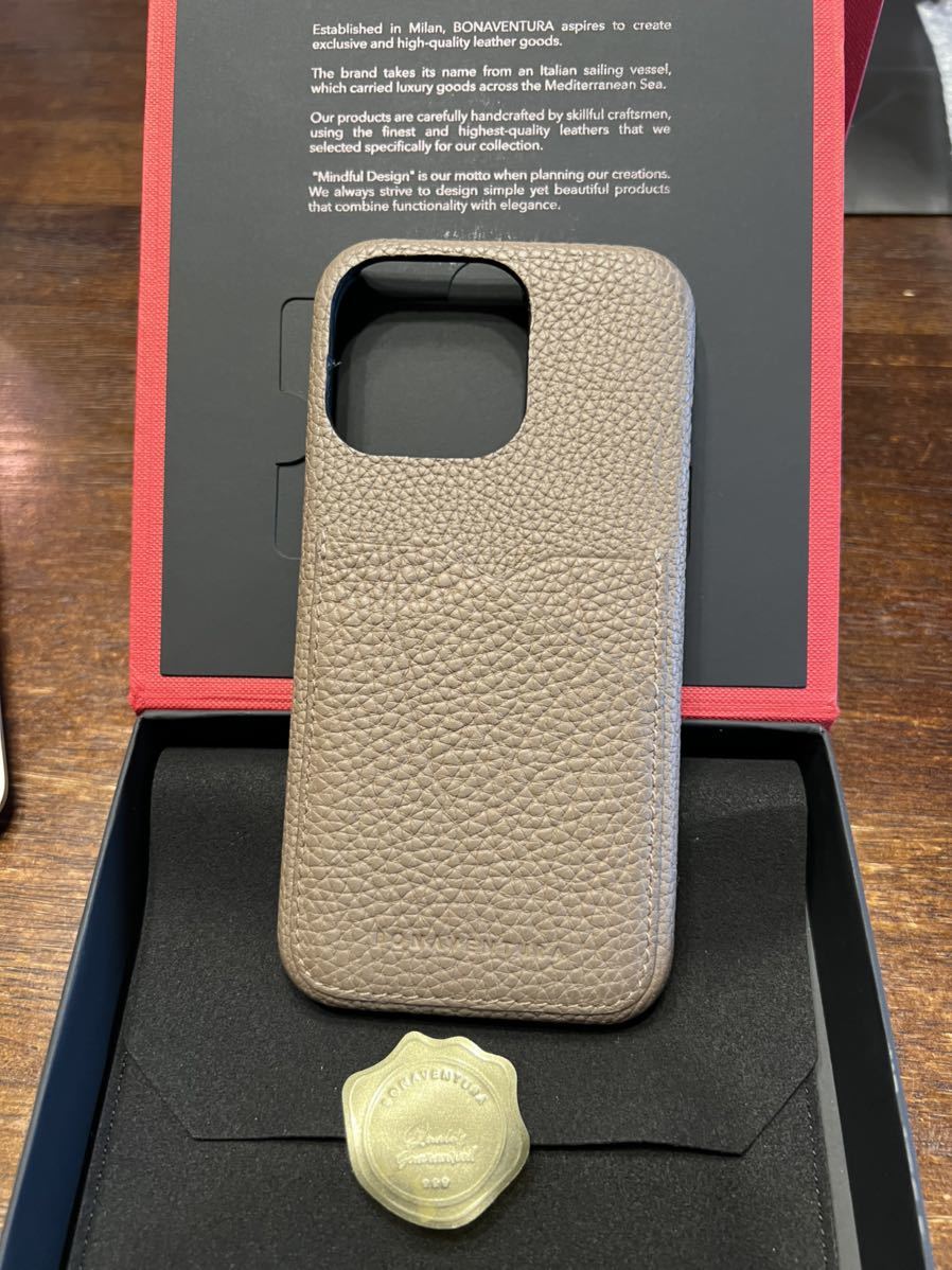送料無料，2026 半額セール BONAVENTURA ボナベンチュラ iPhone 13 Pro レザー バックカバーケース 訳有 エトープ メンズ レディース スマホケースカバー(iPhone 12/12 Pro用)｜売買されたオークション情報、yahooの商品 iPhone 12/12 Pro用