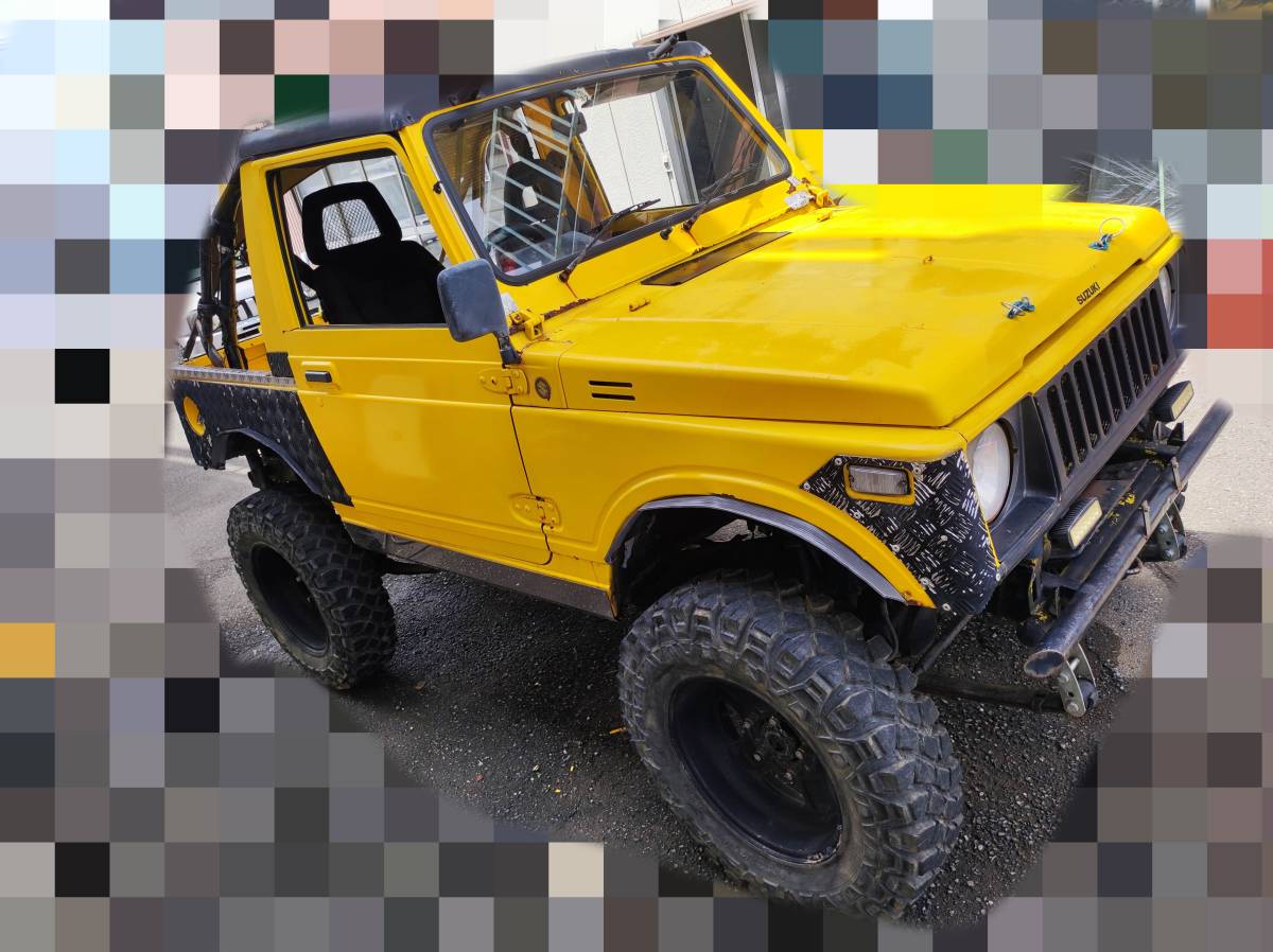 希少車】スズキジムニー JA11 幌 MT 【引取限定】