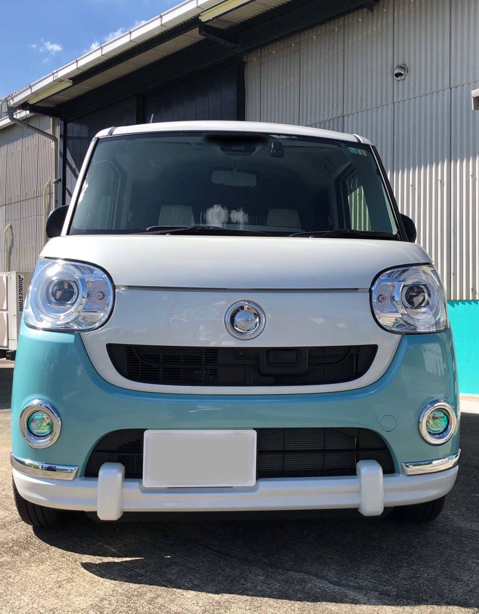 ムーヴ キャンバス エアロパーツ フロントリップ エクステンション