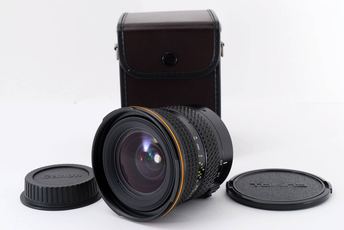 送料無料★レア★　TOKINA AF 20-35mm 1:3.5 4.5 77 canon用