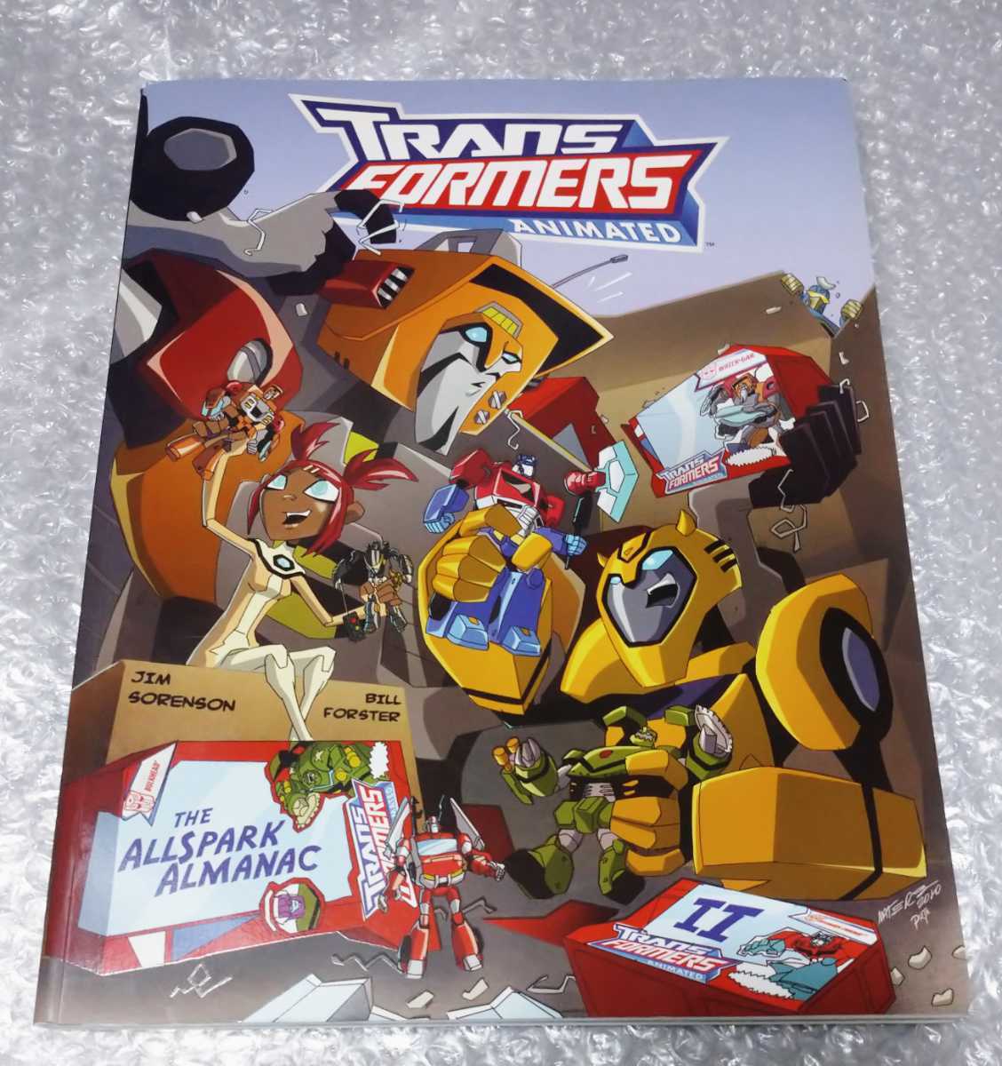 【豊富な，低価】 Transformers Animated The Allspark Almanac Vol. 2 トランスフォーマー アニメイテッド(原画、設定資料集)｜売買されたオークション情報、yahooの商品情報をアーカイブ公開 - オークファン 原画、設定資料集