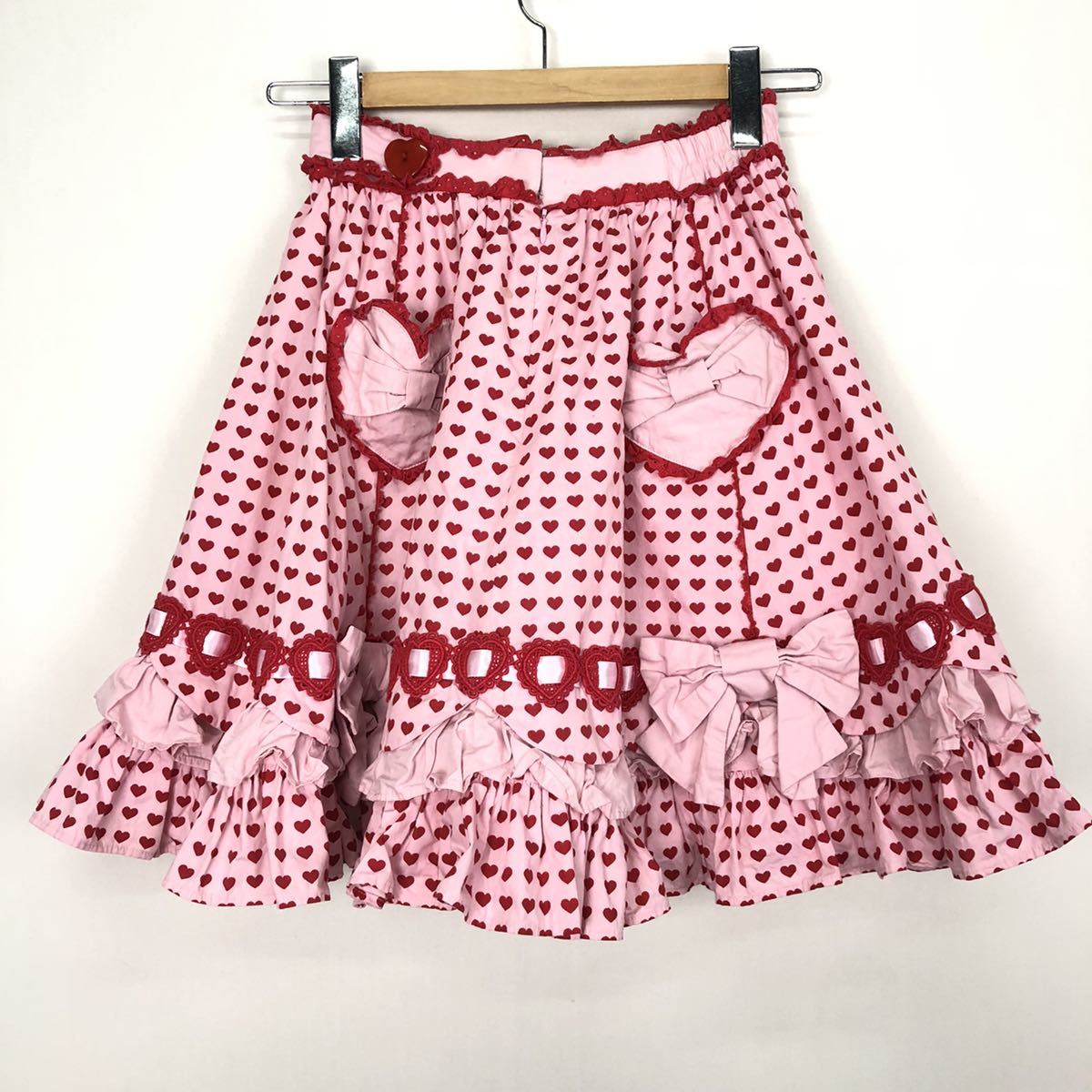 Angelic Pretty】アンジェリックプリティ☆スカート ハート フリル 