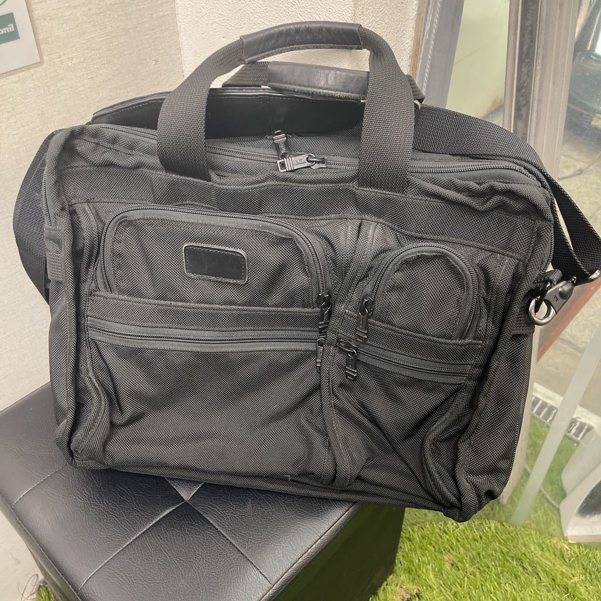 TUMI ビジネスバッグ トゥミ ブラック ブリーフケース 2WAY 付属品完備 