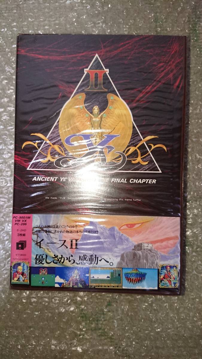 美品 希少品〕PC98〔 イースⅡANCIENT YS VANISHED THE FINAL 