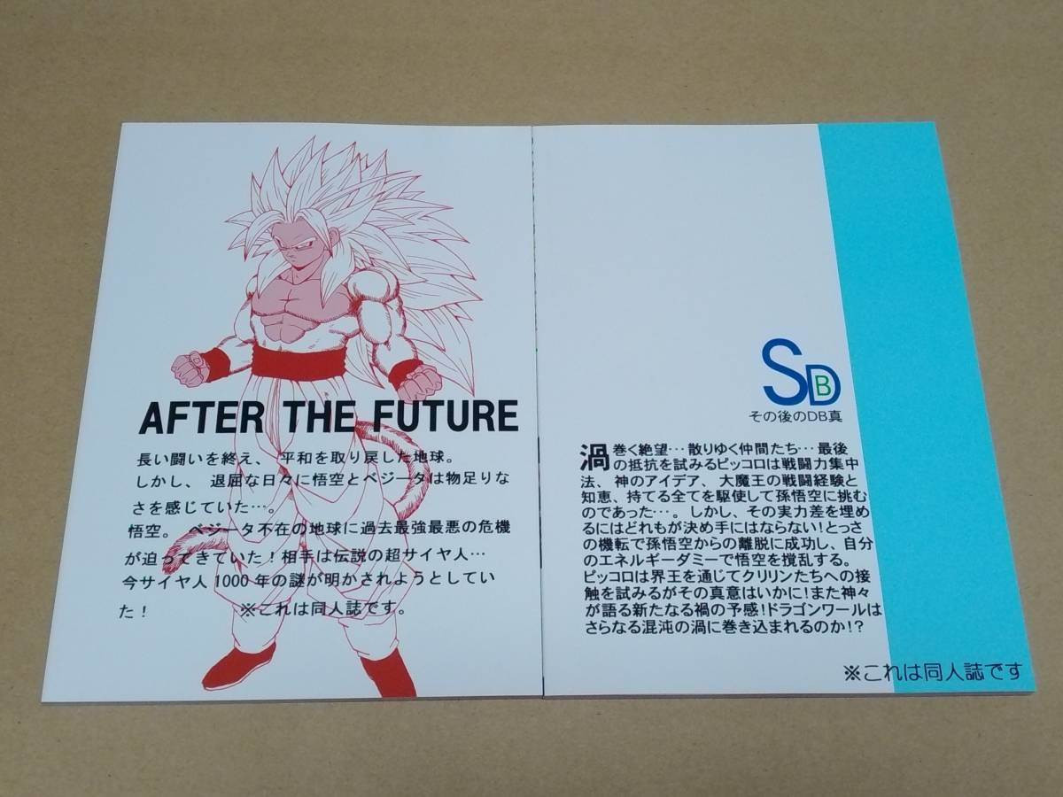 ドラゴンボール 同人誌 2冊セット モンキーズ AFTER THE FUTURE NO.21