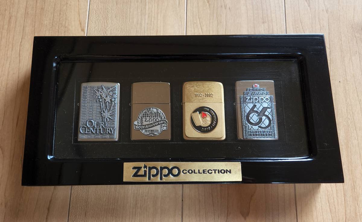 Zippo ジッポライター 4個セット ※コレクションケース付き(Zippo 