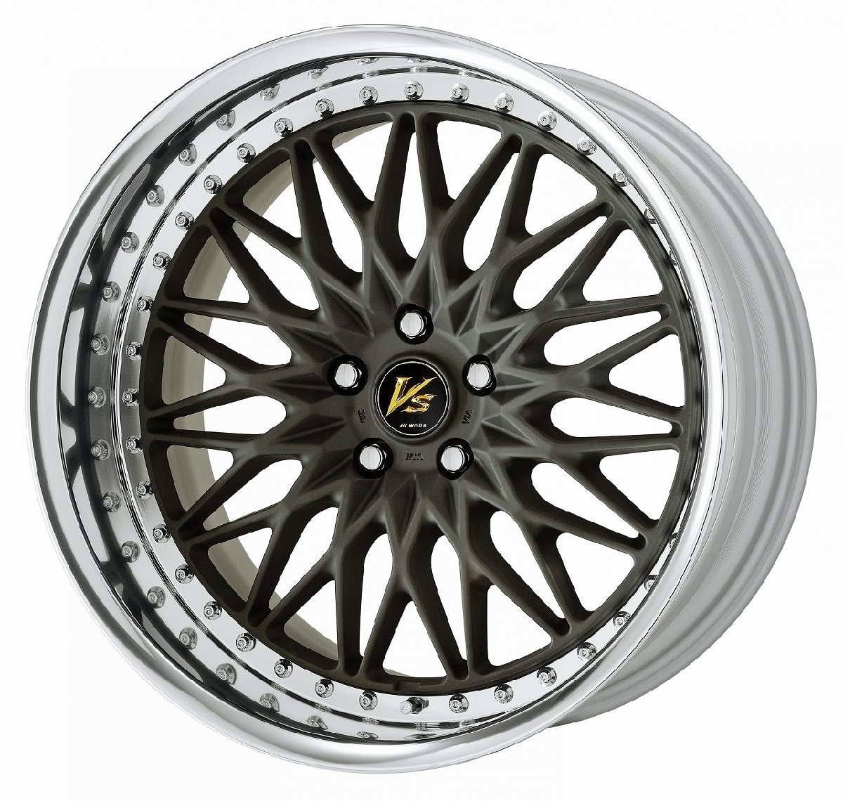 WORK ホイール VS XV 18インチ×10J S/W FRリム 18x10J(5穴)｜