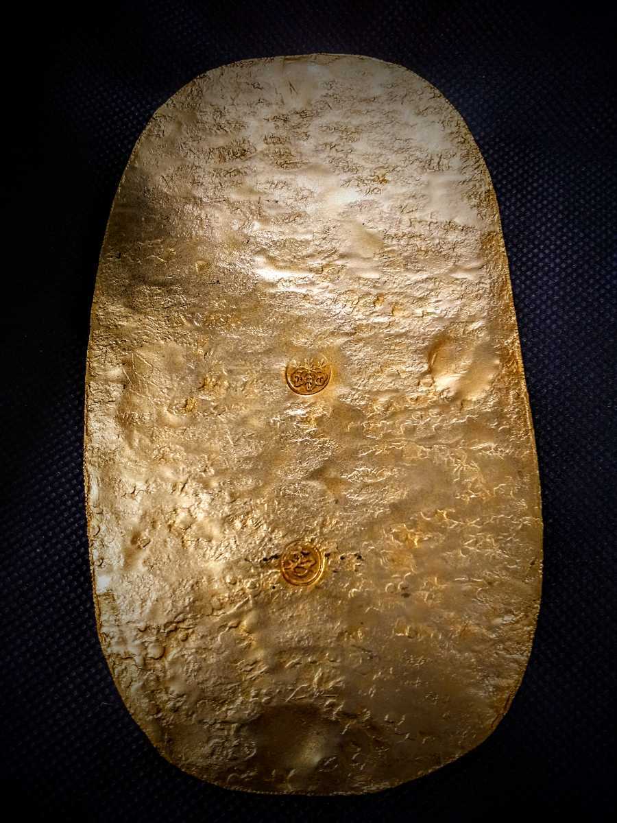 鑑定書)天正長大判 小判 重さ約165g アンティークコレクション 小判