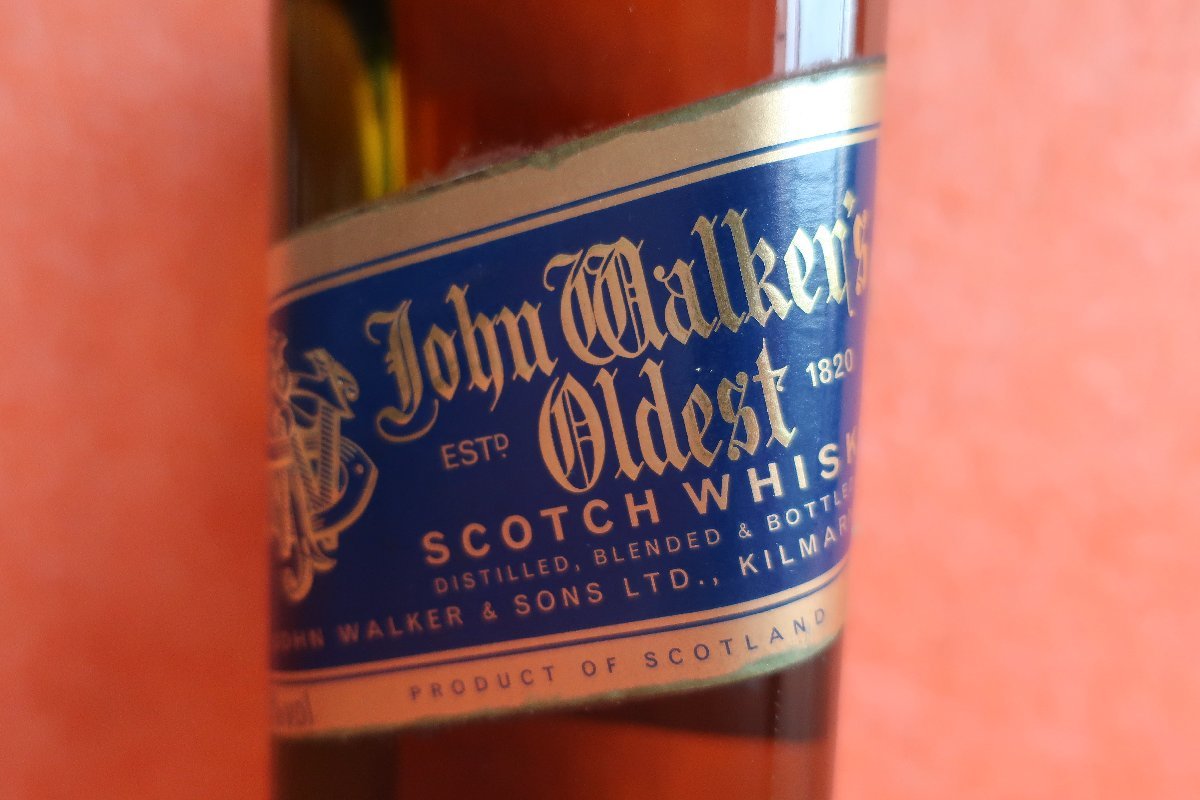 Walker Johnnie - Oldest 未開栓Johnnie ジョニーウォーカー ブルー