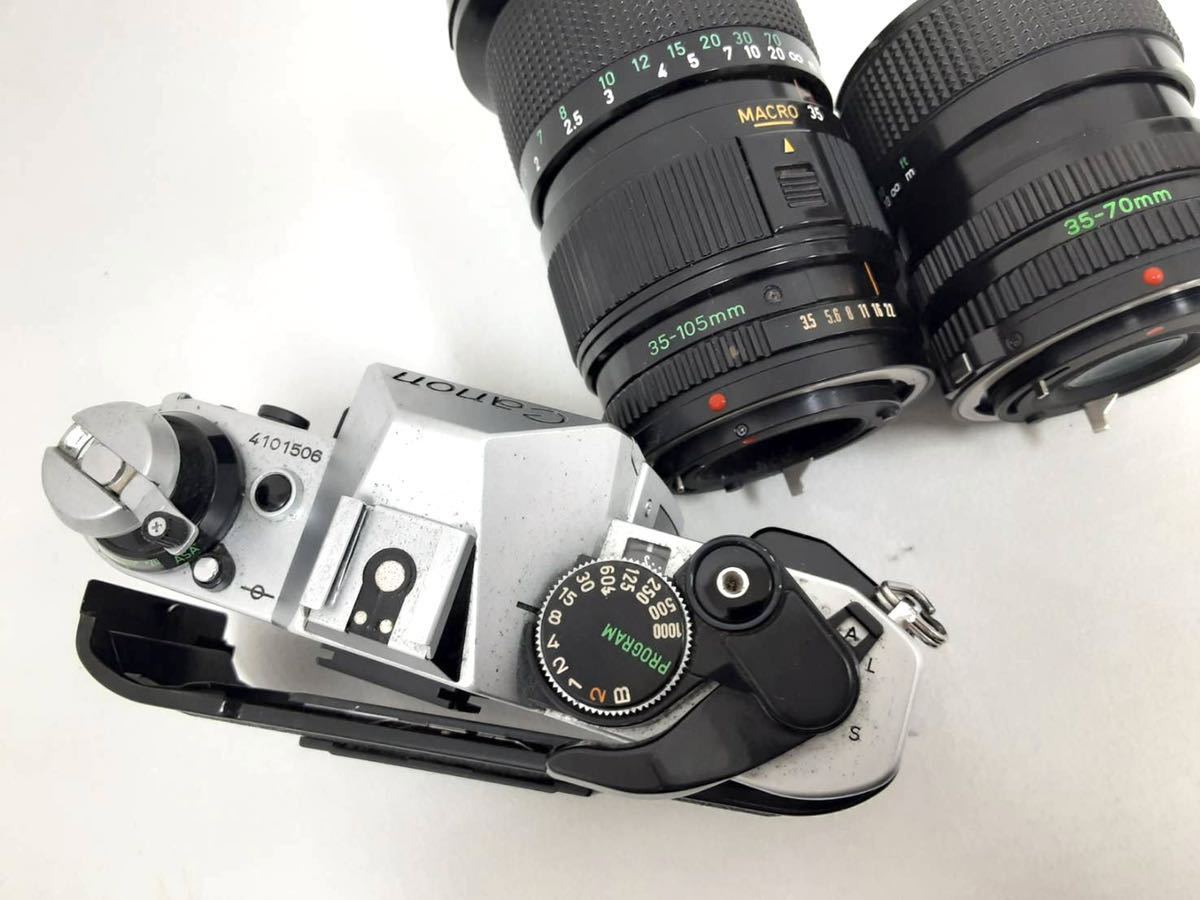 Canon AE-1 PROGRAM FD 35-70mm付 動作OK 良品 Canon AE-1 PROGRAM FD