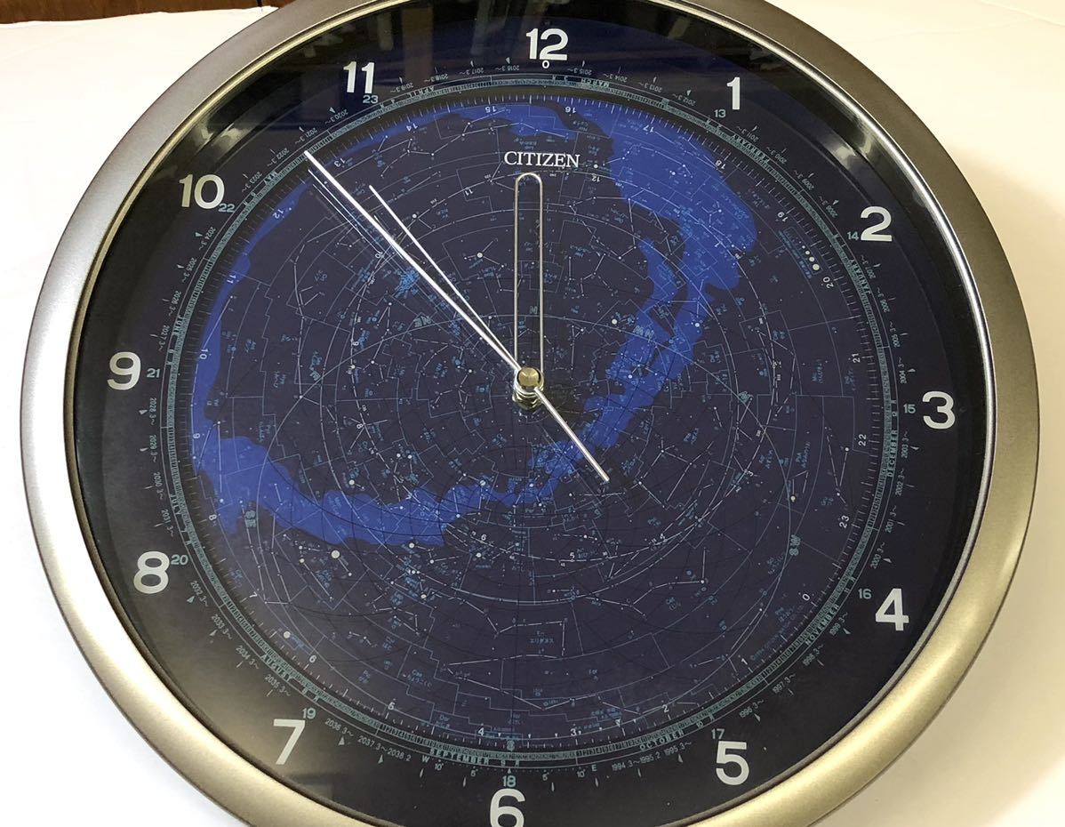 CITIZENシチズン 星座時計 コスモサインM602 4MY602 天体 壁掛け時計