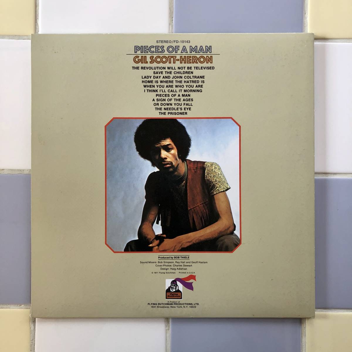 Pieces Gil Man - a of Of Scott-Heron A Vinyl – LP 'Pieces Man: Man