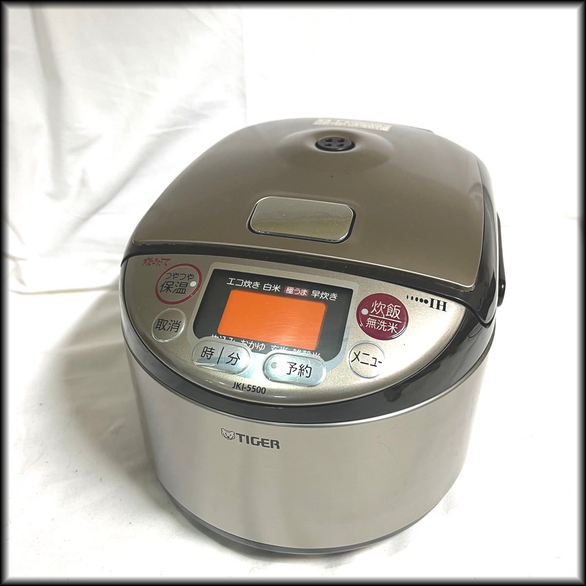 人気定番，大得価 タイガー ジャー炊飯器 3合炊き JKI-5500 2016年製 IH炊飯器 札幌(IH)｜売買されたオークション情報、yahooの商品情報をアーカイブ公開 - オークファン IH