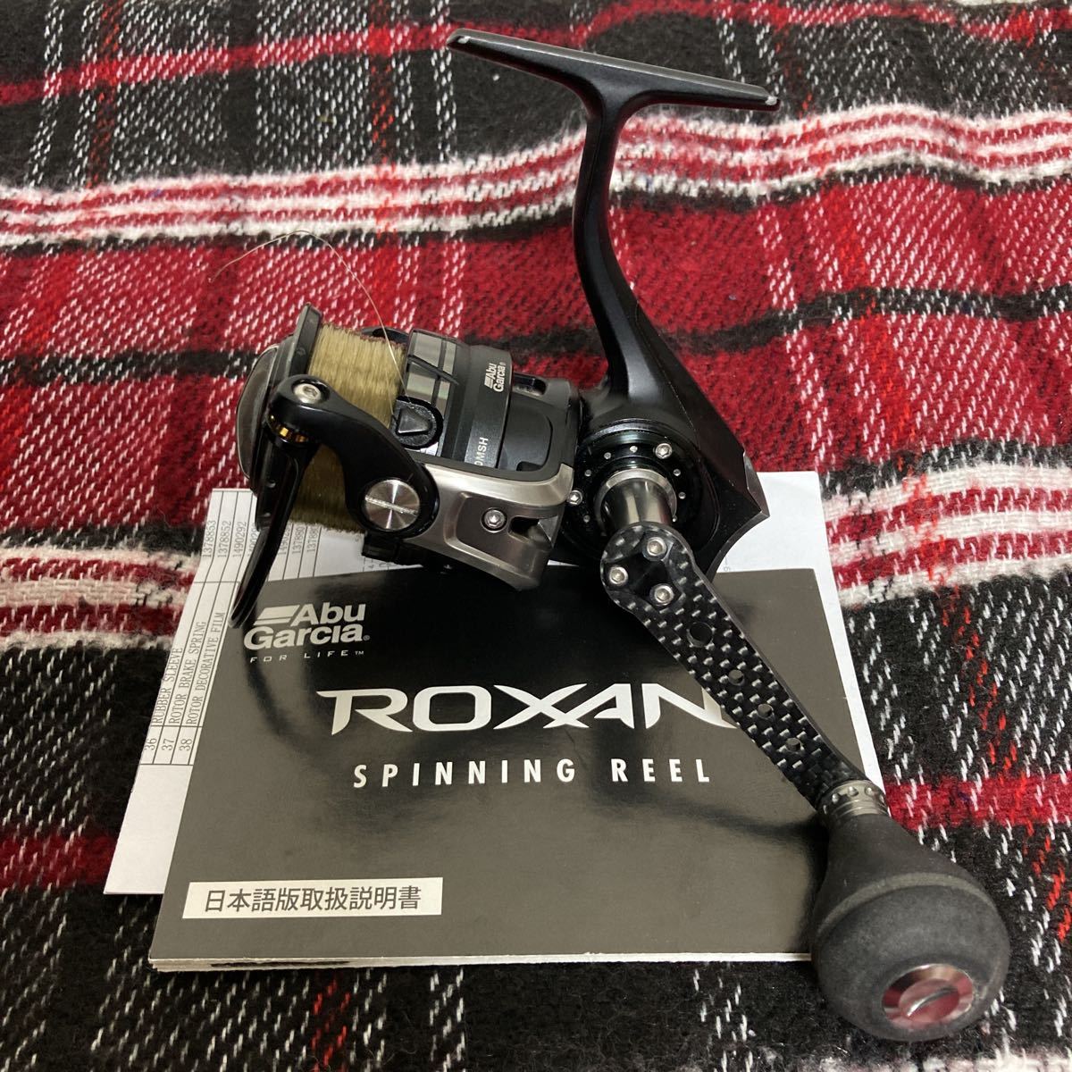 フィッシング アブガルシア ロキサーニ2500SH スピニングリール