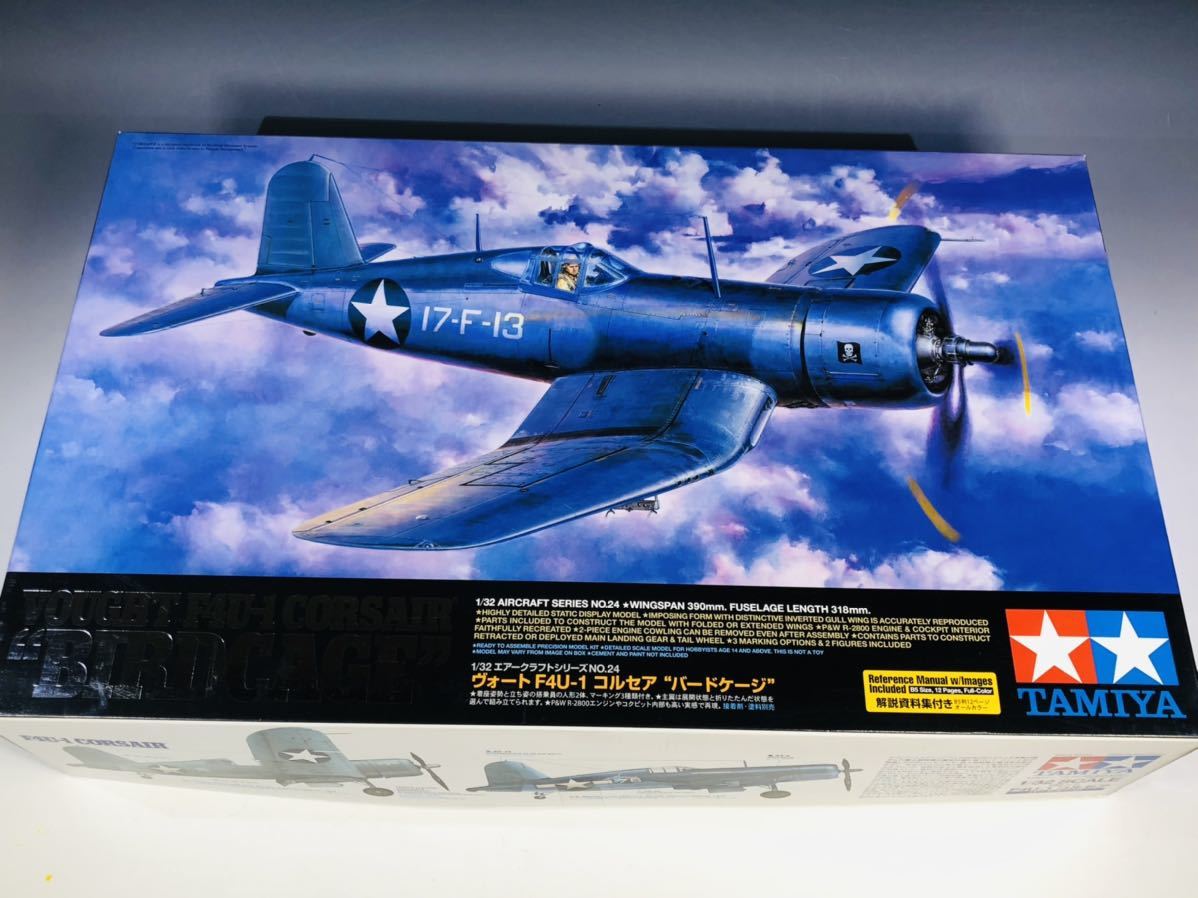 未組み立て・箱傷み】タミヤ 1/32 F4U-1 バードケージコルセア